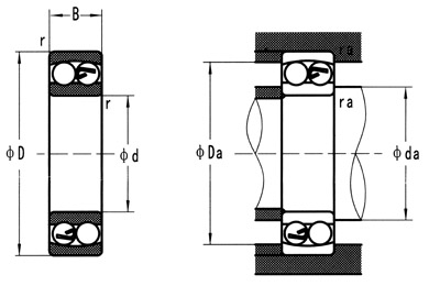 세라믹 자체 정렬 베어링 세라믹 자체 정렬 베어링
